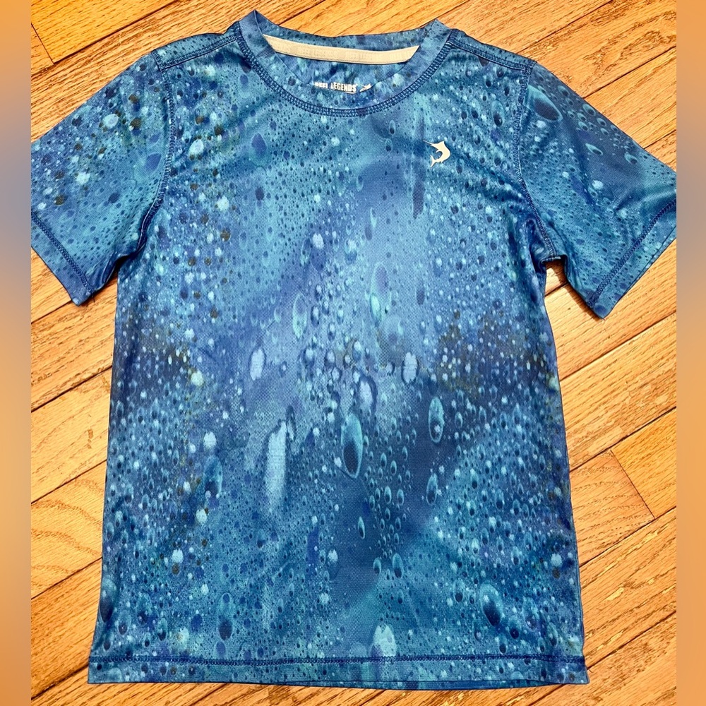 Reel Tec Kids Boys Swim Shirt - Blue 6